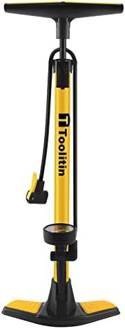 Aluminum High Pressure Floor Bike Pump