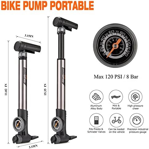 High Pressure 120 PSI Mini Pump — photo 3