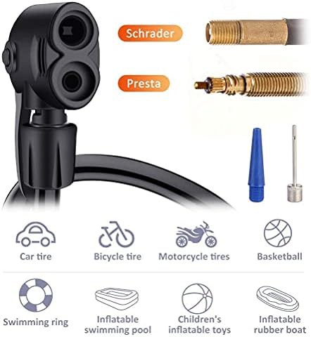 Blue Portable Aluminum Mini Tire Pump — photo 3