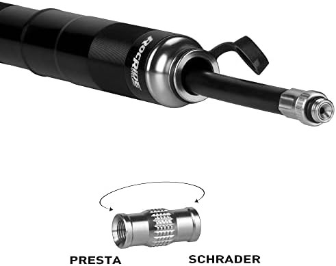 Mini Hand Pump with Pencil Pressure Gauge — photo 3