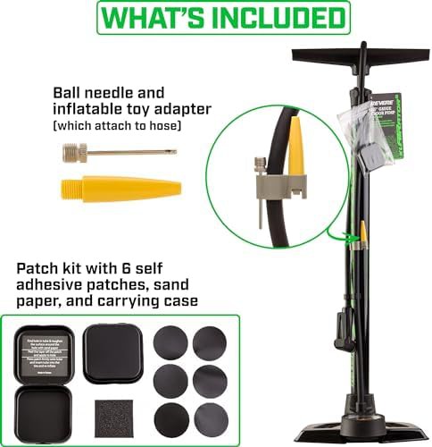 xlAIRator 5 Floor Pump with Large Gauge — photo 3
