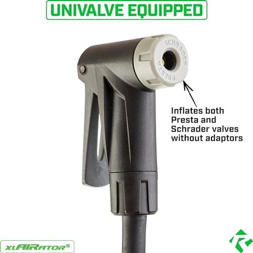 xlAIRator 5 Floor Pump with Large Gauge — photo 4