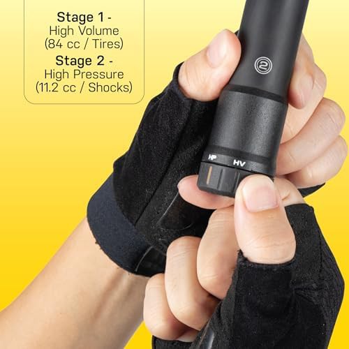 Digital gauge two stage shock pump — photo 3