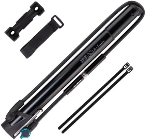Compact Frame Floor Pump with Gauge