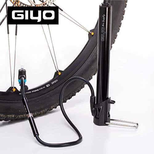Compact Frame Floor Pump with Gauge — photo 4