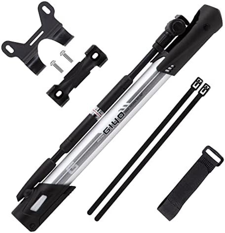 Aluminum Mini Floor Pump with Gauge