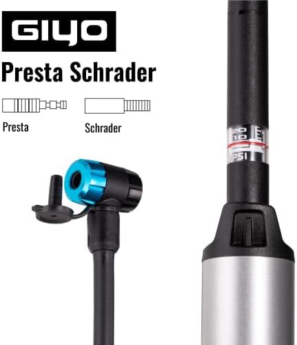 Small Bike Pump with Concealed Hose — photo 3