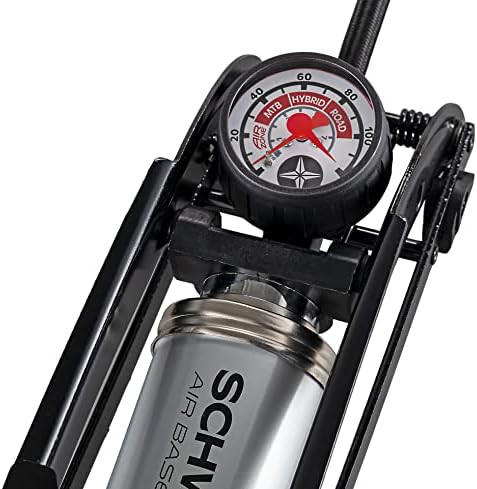 Grey steel foot pump 120 PSI — photo 3
