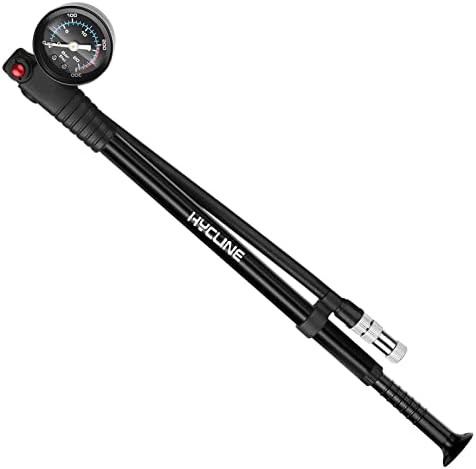 Black Suspension Shock Pump 300 PSI