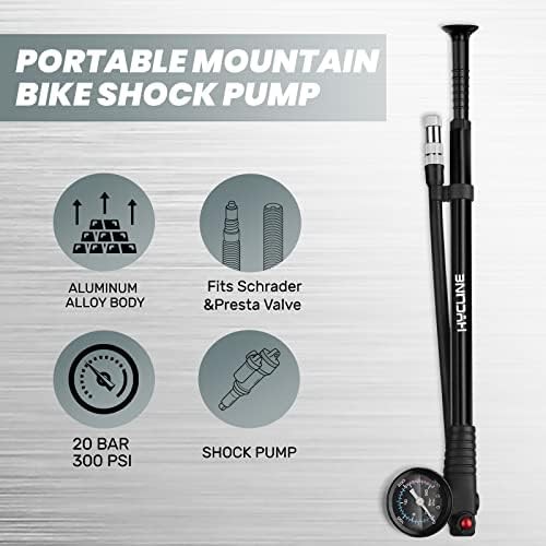 Black Suspension Shock Pump 300 PSI — photo 4