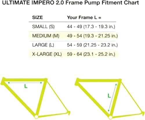 Large Impero Frame Mounted Bike Pump — photo 3
