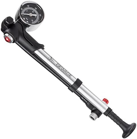 Silver 300 PSI Suspension Shock Pump