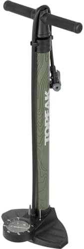 High volume mountain bike floor pump