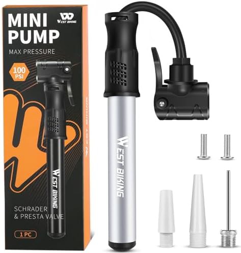 Silver Alloy Mini Cycle Pump for Travel