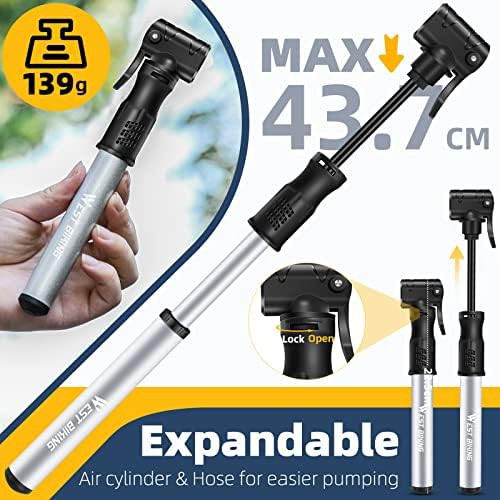 Silver Alloy Mini Cycle Pump for Travel — photo 4