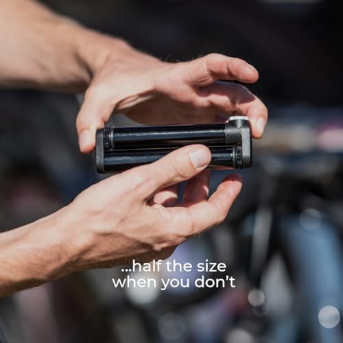 BBB doubleshot aluminum mini pump black — photo 4