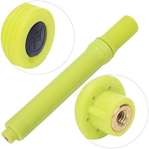 Yellow portable frame and floor pump — photo 4