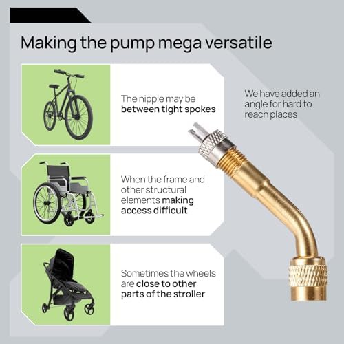 Portable Handheld Floor Pump for Road Bikes — photo 4