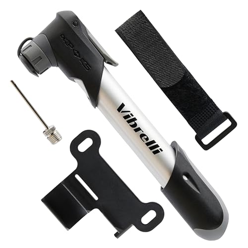 Mini Bike Pump - Presta & Schrader Bicycle Pump - 120 PSI Tire Pump