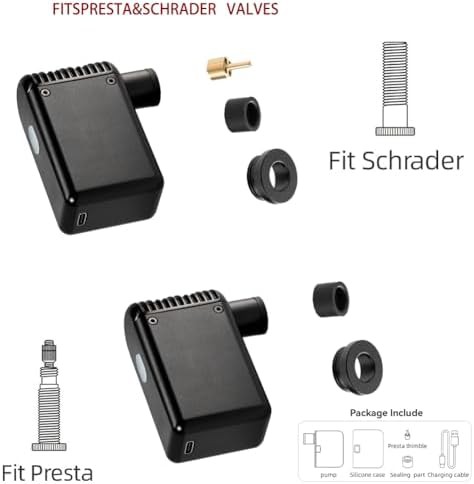Rechargeable mini pocket electric bicycle pump — photo 5