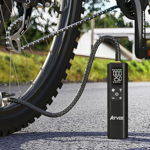 Digital Electric Bike Tire Pump 150 PSI — photo 4