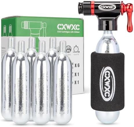 High Capacity CO2 Inflator with 25g Cartridges