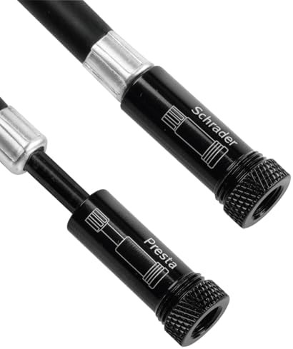 Black aluminum race rocket mini pump — photo 3