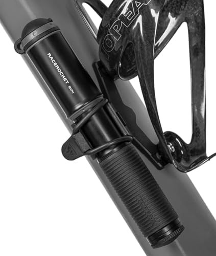 Black aluminum race rocket mini pump — photo 4