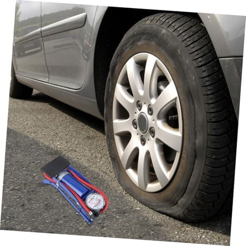 Portable Tire Floor Pump with Gauge — photo 4