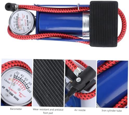 Portable Tire Floor Pump with Gauge — photo 5