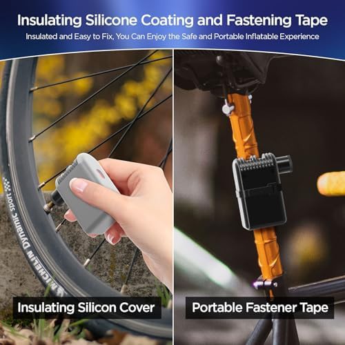 Pocket cube electric mini bike pump — photo 5