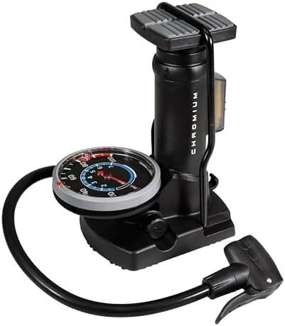 Portable Composite Foot Pump with Gauge