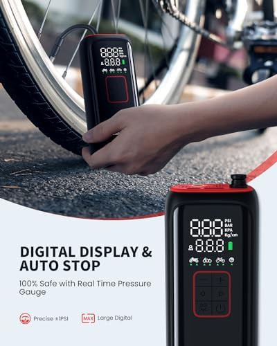 Fast inflation electric road bike pump — photo 5