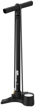 Macro floor drive black pump with gauge