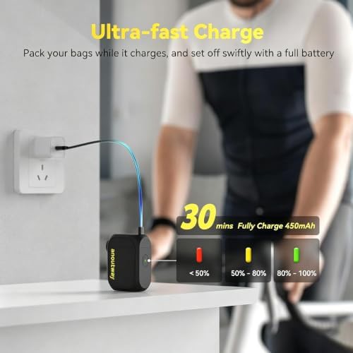 Portable electric tire inflator without gauge — photo 4