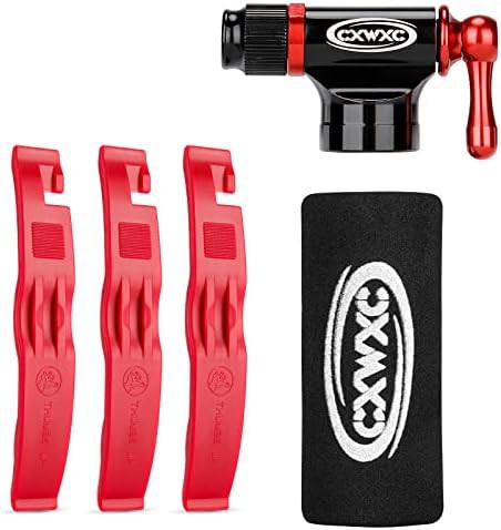 CO2 Inflator with Integrated Tire Levers