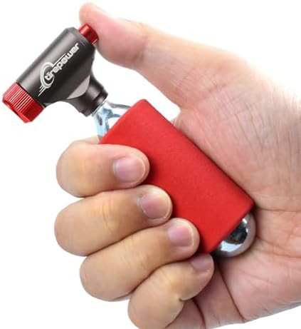 Aluminum alloy screw on CO2 inflator
