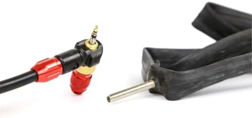 Steel floor drive 3.5 high pressure bicycle floor pump — photo 4