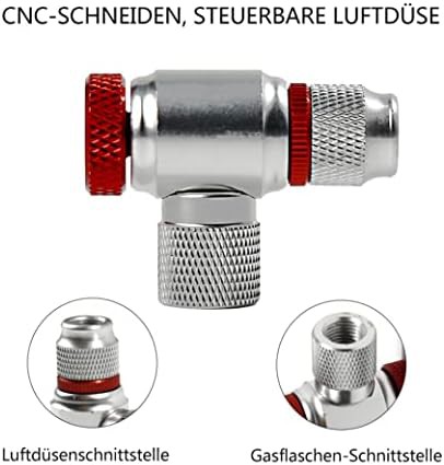 Aluminum CO2 Inflator Valve Head — photo 3