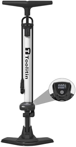 Aluminum Floor Pump with Digital Gauge