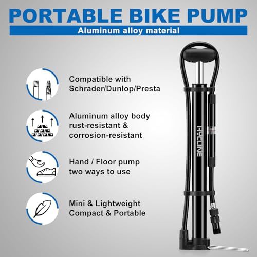 Mini alloy frame pump with 140 psi gauge — photo 5