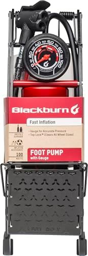 Steel Bicycle Foot Pump with Gauge — photo 5