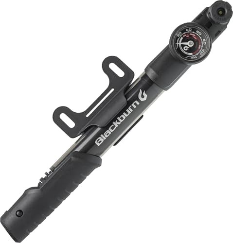 Blackburn telescoping bicycle frame pump with gauge