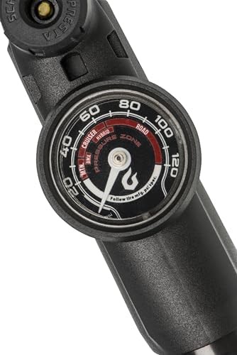 Blackburn telescoping bicycle frame pump with gauge — photo 5