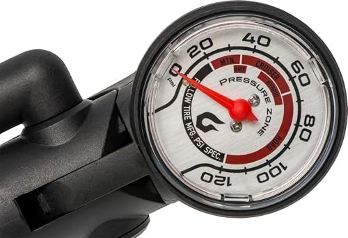 Blackburn hybrid bicycle foot pump with gauge — photo 4