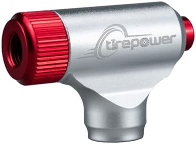 Silver and red alloy CO2 inflator — photo 5
