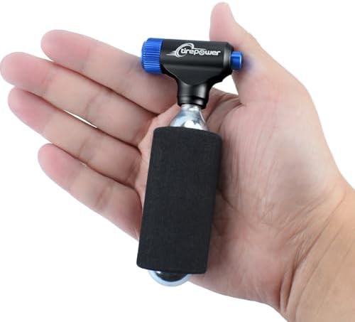 Black and blue alloy CO2 inflator — photo 3
