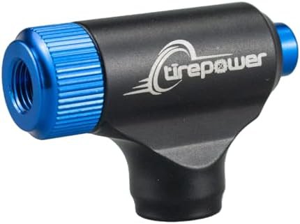 Black and blue alloy CO2 inflator — photo 4