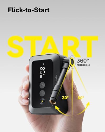 Fast Inflating Electric Mini Bicycle Pump — photo 5