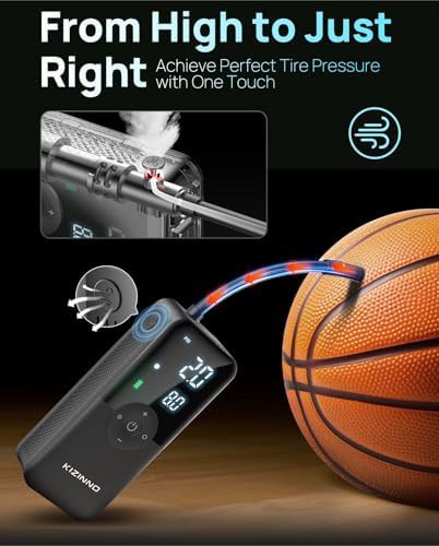 Compact motor smart air pump with digital gauge — photo 3